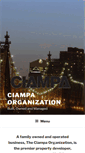 Mobile Screenshot of ciampaorganization.com