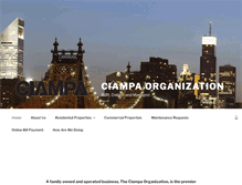 Tablet Screenshot of ciampaorganization.com
